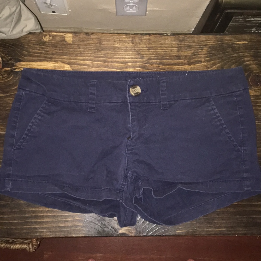 Navy shorts
